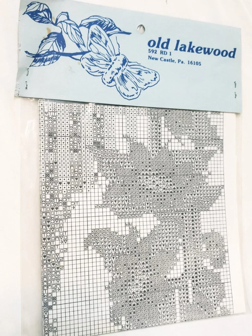August Counted Cross Stitch Pattern Old Lakewood Designs Girl Sunflowers Kitten